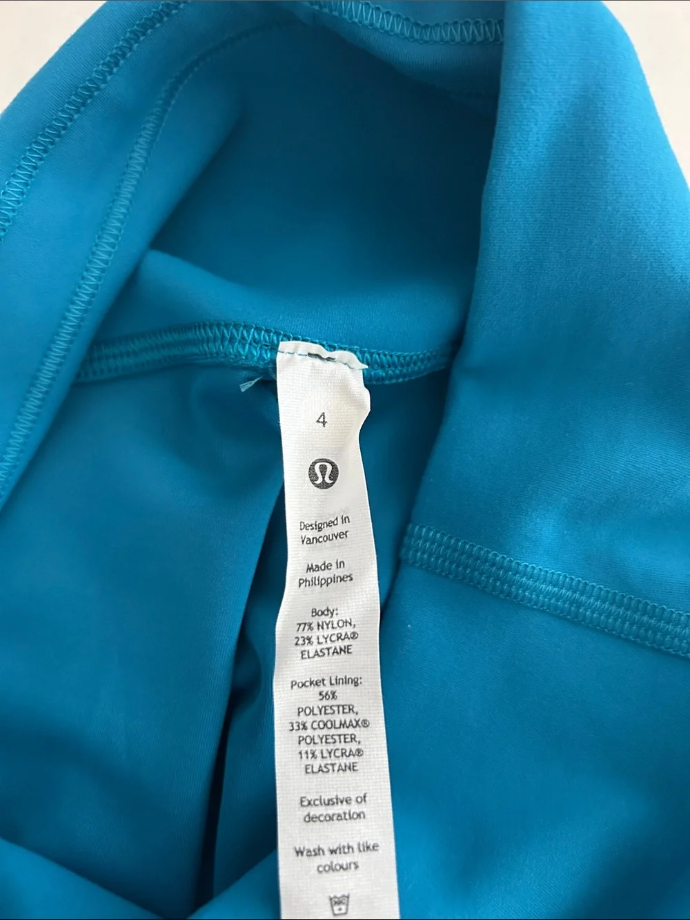 Lululemon Wunder Train HR Teal Active Leggings